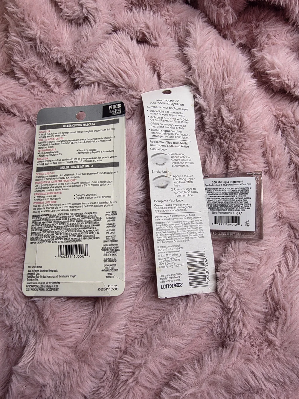 Neutrogena & Almay Eye Makeup Set — Pink/Purple Shades